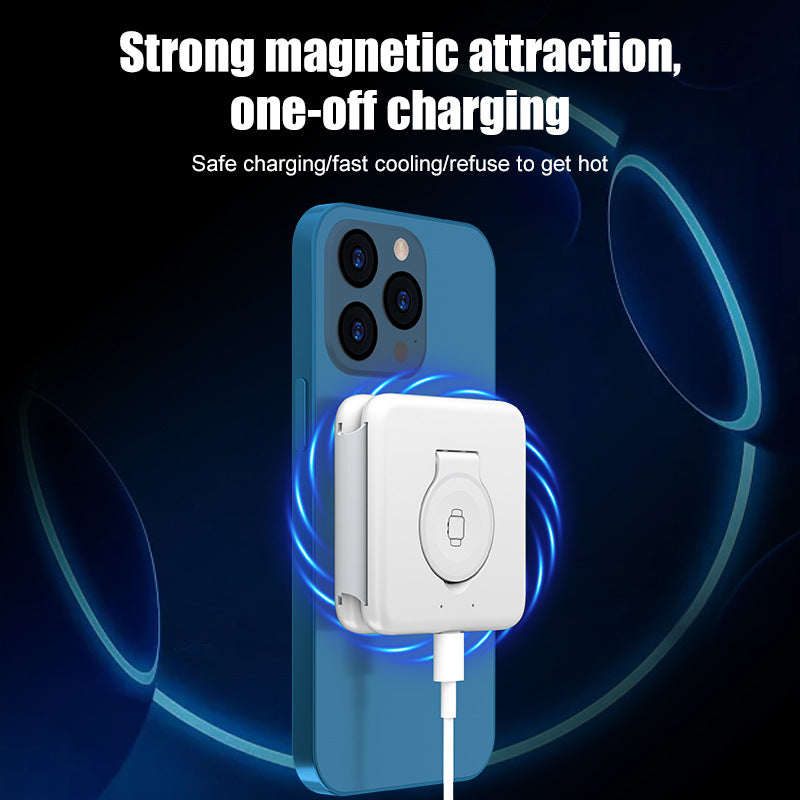 3-in-1 Folding Magnetic Wireless Charger