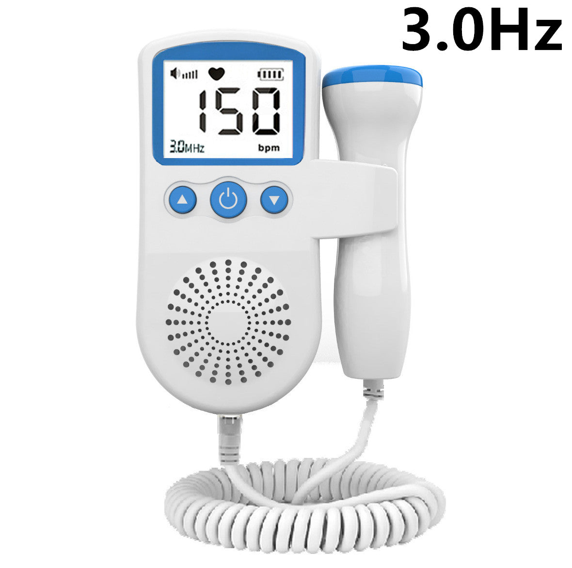 Fetal Heart Rate Monitor With Sound, For Babies From Home