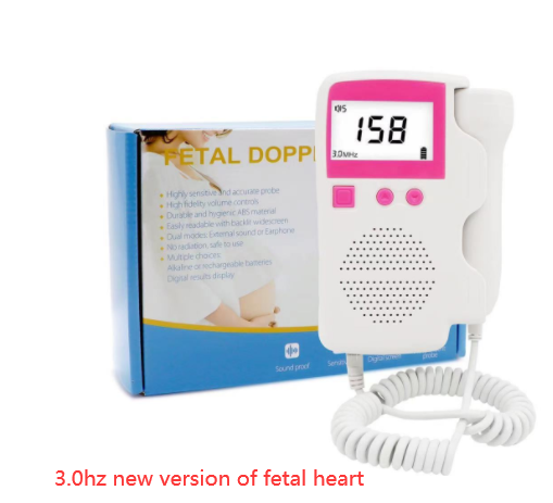 Fetal Heart Rate Monitor With Sound, For Babies From Home