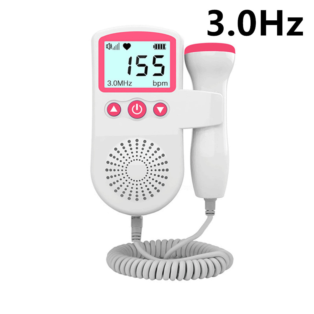 Fetal Heart Rate Monitor With Sound, For Babies From Home